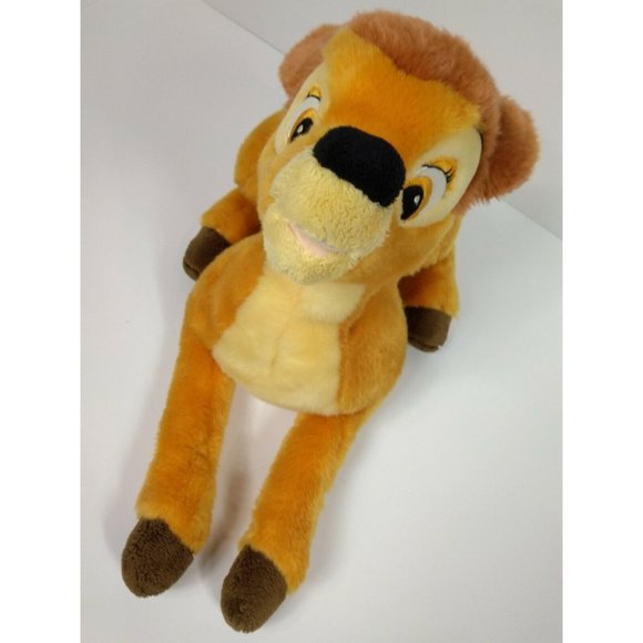 Disney Store Exclusive 13" Bambi Plush Stuffed Animal Soft Cuddle Toy Reindeer - Picture 6 of 11